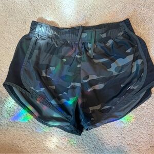 Nike Dri-fit camo running shorts